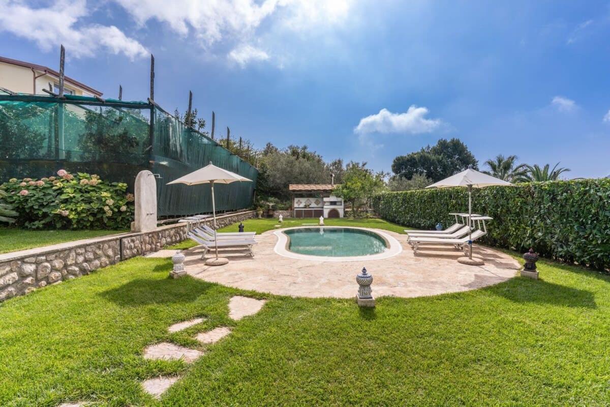 Villa Mimosa Massa Lubrense Exterior foto