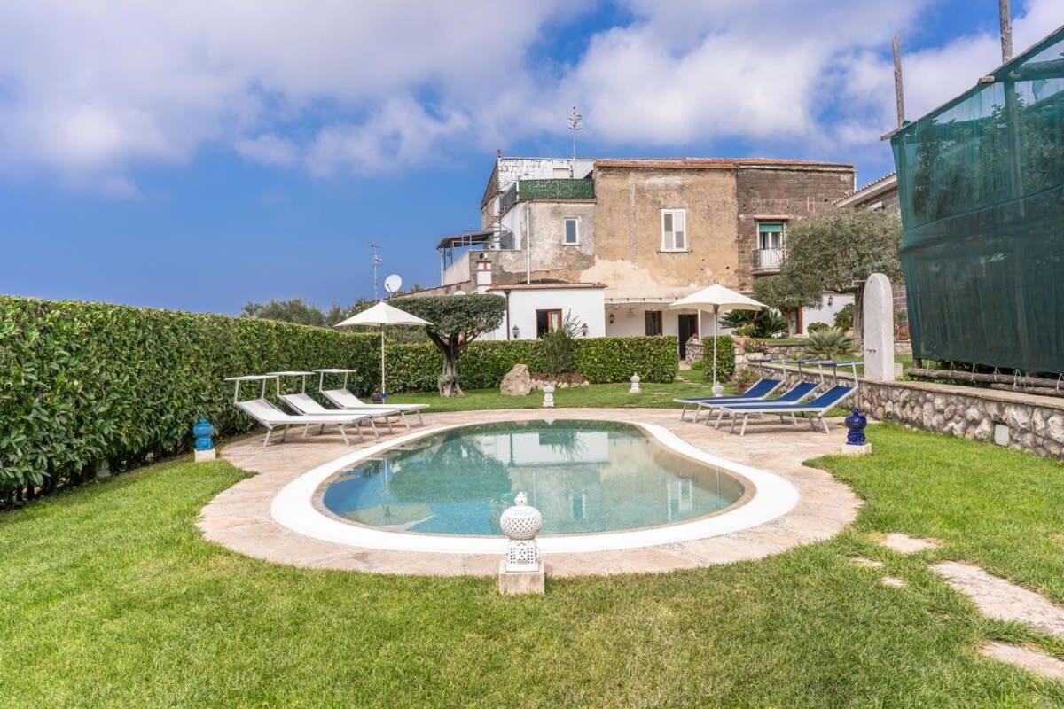Villa Mimosa Massa Lubrense Exterior foto