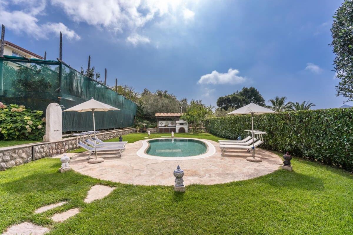 Villa Mimosa Massa Lubrense Exterior foto