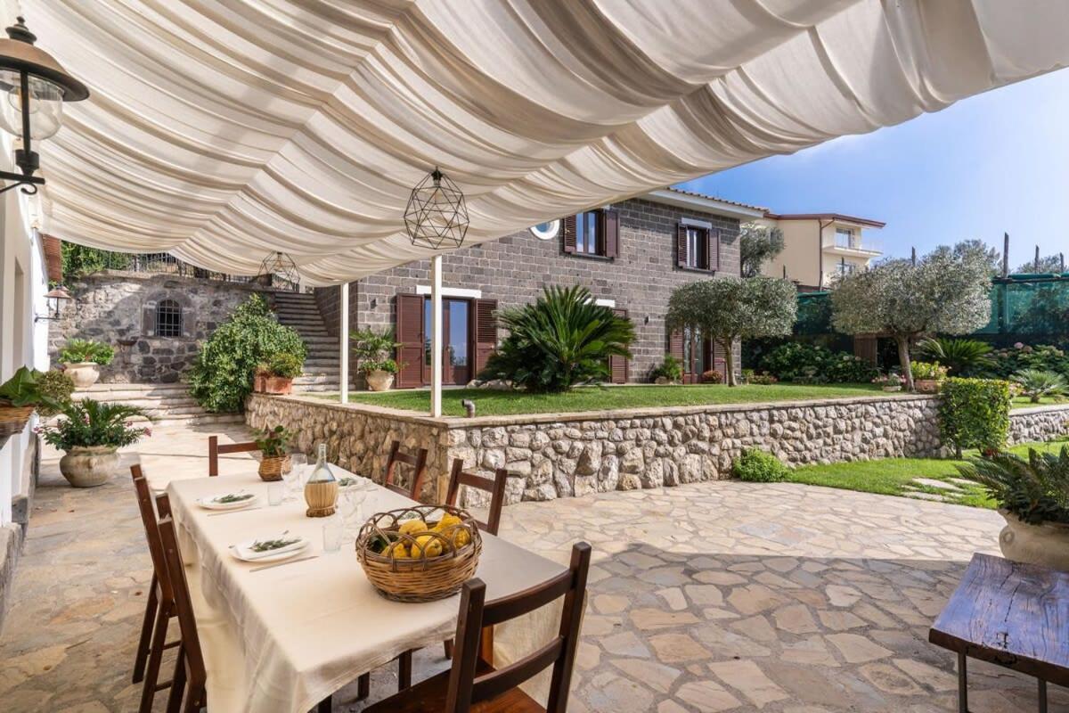Villa Mimosa Massa Lubrense Exterior foto