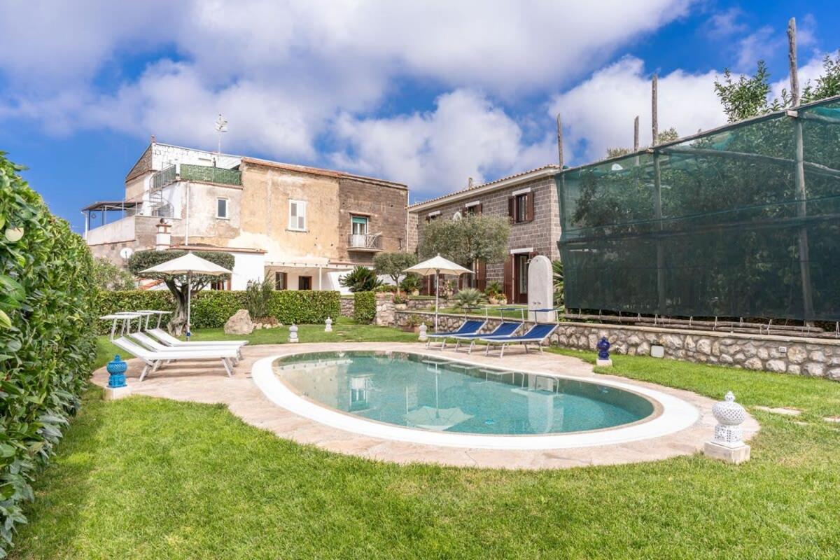 Villa Mimosa Massa Lubrense Exterior foto