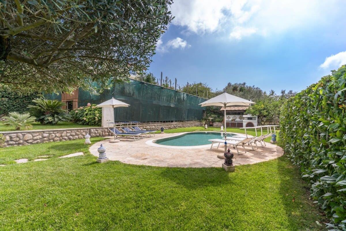 Villa Mimosa Massa Lubrense Exterior foto